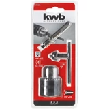 Kép 2/3 - KWB tokmány SDS Plus adapterral befogás 1/2&quot;x20, 1.5-13 mm