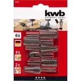Kép 2/11 - KWB PROFI HCS csapos profil ráspoly készlet 6 db
