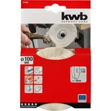 Kép 2/6 - KWB PROFI polírozó textilkorong 100 x 13 mm
