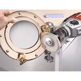 Kép 6/6 - KWB PROFI polírozó textilkorong 100 x 13 mm