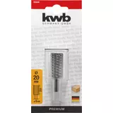 Kép 2/4 - KWB PROFI HCS csapos, hengeres ráspoly fához  25x20x35x6 mm