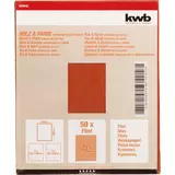 Kép 2/3 - KWB Profi Wood&Paint csiszolólap, 230x280mm, 50db, G40