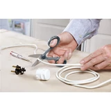 Kép 4/5 - Einhell villanyszerelő olló, 145mm