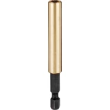 Kép 1/3 - KWB Brass sárgaréz mágneses bittartó adapter 1/4&quot;, 75mm