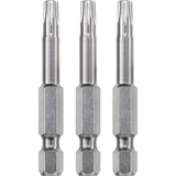 Kép 1/2 - KWB Industrial TORX hajtó bit, acél, T30x50mm, 3db