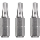 Kép 1/3 - KWB Industrial TAMPER TORX hajtó bit, T30x25mm, 3db