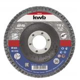 Kép 1/2 - KWB lamellás fémcsiszoló korong, G36, 115x22.23mm