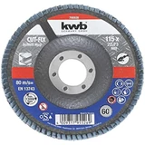 Kép 1/2 - KWB lamellás fémcsiszoló korong, G60, 115x22.23mm