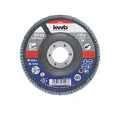 Kép 1/2 - KWB lamellás fémcsiszoló korong, G80, 115x22.23mm