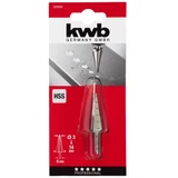 Kép 2/3 - KWB PROFI HSS fokozat mentes kúpfúró 3-14 mm (1db-os)