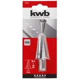 Kép 2/3 - KWB PROFI HSS kúpfúró 2 mm-es osztással 4-20 mm (1db-os)
