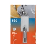 Kép 2/3 - KWB PROFI HSS hexagon befogású kúpos süllyesztő 10 mm (1db-os)