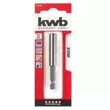 Kép 2/3 - KWB PROFI INOX mágneses bit-tartó 1/4&quot;x75 mm