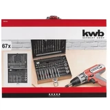 Kép 5/6 - KWB PROFI POWER-BOX bit, fúrószár, dugókulcs klt. (67db-os)