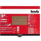 Kép 6/6 - KWB PROFI POWER-BOX bit, fúrószár, dugókulcs klt. (67db-os)