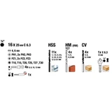 Kép 4/4 - KWB POWER-BOX STANDARD bit, fúrószár klt. (41db-os) 