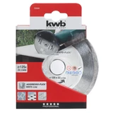 Kép 2/3 - KWB PROFI WHITE-LINE szegmentált gyémánt vágókorong 125x22mm