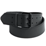 Kép 1/3 - KWB Profi bőr dupla csatos deréköv, fekete, 115x5cm