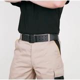 Kép 3/3 - KWB PROFI fekete bőr dupla csatos derék öv 115x5cm