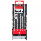 Kép 2/3 - KWB TCT betonfúró készlet 4-10 mm (5db-os)