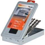 Kép 1/3 - KWB PROFI SDS PLUS betonfúró készlet 5-10 mm 110/160 mm (7db-os)