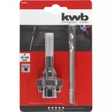 Kép 3/4 - KWB Profi TCT, HM, SDS Plus befogású közponfúró adapter, 35-105mm