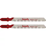 Kép 1/3 - KWB Profi HCS szúrófűrészlap, finom, 77x50mm, 2db