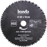Kép 3/6 - KWB Profi HSS, HM, TCT, gyémánt mini körfűrészlap készlet, 5 részes