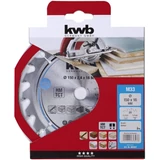Kép 2/2 - KWB Profi TCT fűrészlap, 20 fog, 150x16x1.4mm