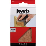 Kép 2/3 - KWB parafa kézi csiszolótömb 40x80x120mm