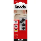 Kép 2/5 - KWB Profi csapolási fúrat másoló készlet, 4darabos, 8mm