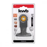 Kép 2/2 - KWB Premium Starlock multi-szerszám japán fogazású íves vágópenge, 40x65mm
