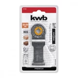 Kép 2/2 - KWB Premium Starlock multi-szerszám japán fogazású íves vágópenge, 50x32mm