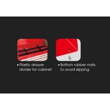 Kép 4/4 - King Tony szerszámos szekrény, üres 9 fiók, 660x307x427mm