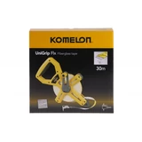 Kép 2/2 - Komelon Unigrip mérőszalag, nyitott, üvegszálas, 13mm, 30m