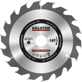 Kép 1/2 - Kreator KRT020404 körfűrészlap 140x20mm, 18 fog + 4db szűkítőgyűrű