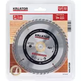 Kép 2/2 - Kreator KRT020409 körfűrészlap 160x30mm, 48 fog + 3db szűkítőgyűrű