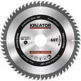 Kép 1/2 - Kreator KRT020417 körfűrészlap 190x30mm, 60 fog + 3db szűkítőgyűrű