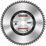 Kép 1/2 - Kreator KRT020433 körfűrészlap 315x30mm, 100 fog + 3db szűkítőgyűrű