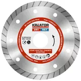 Kép 1/2 - Kreator KRT083100 Prémium Turbó gyémánt vágótárcsa, 115mm