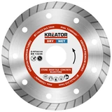 Kép 1/2 - Kreator KRT083100 Prémium Turbó gyémánt vágótárcsa, 115mm