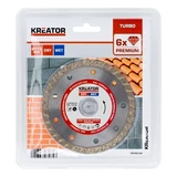 Kép 2/2 - Kreator KRT083100 gyémánt vágótárcsa 115mm prémium turbó