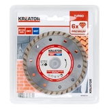 Kép 2/2 - Kreator KRT083101 gyémánt vágótárcsa 125mm prémium turbó