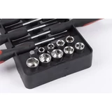 Kép 5/5 - Kreator KRT400004 44 darabos króm-vandánium csavarhúzó készlet