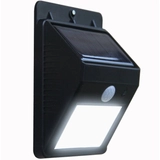 Kép 1/4 - LED lámpa, napelemes, fali, mozgásérzékelővel, 10W