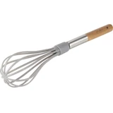 Kép 2/2 - Lamart LT3992 WOOD habverő fa nyéllel, hőálló, 29cm