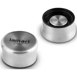 Kép 3/3 - Lamart LT9029 ECO üvegpalack, neoprén, 550ml, piros