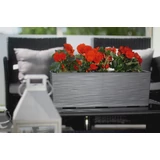 Kép 6/6 - Lamela Begonia dluto balkonláda, 19x56x19,5cm, mokka