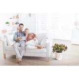 Kép 2/12 - Lamela Duet kaspó 25cm, kerek, szürke-szürke