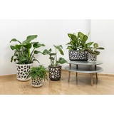 Kép 4/12 - Lamela Duet kaspó 25cm, kerek, szürke-szürke